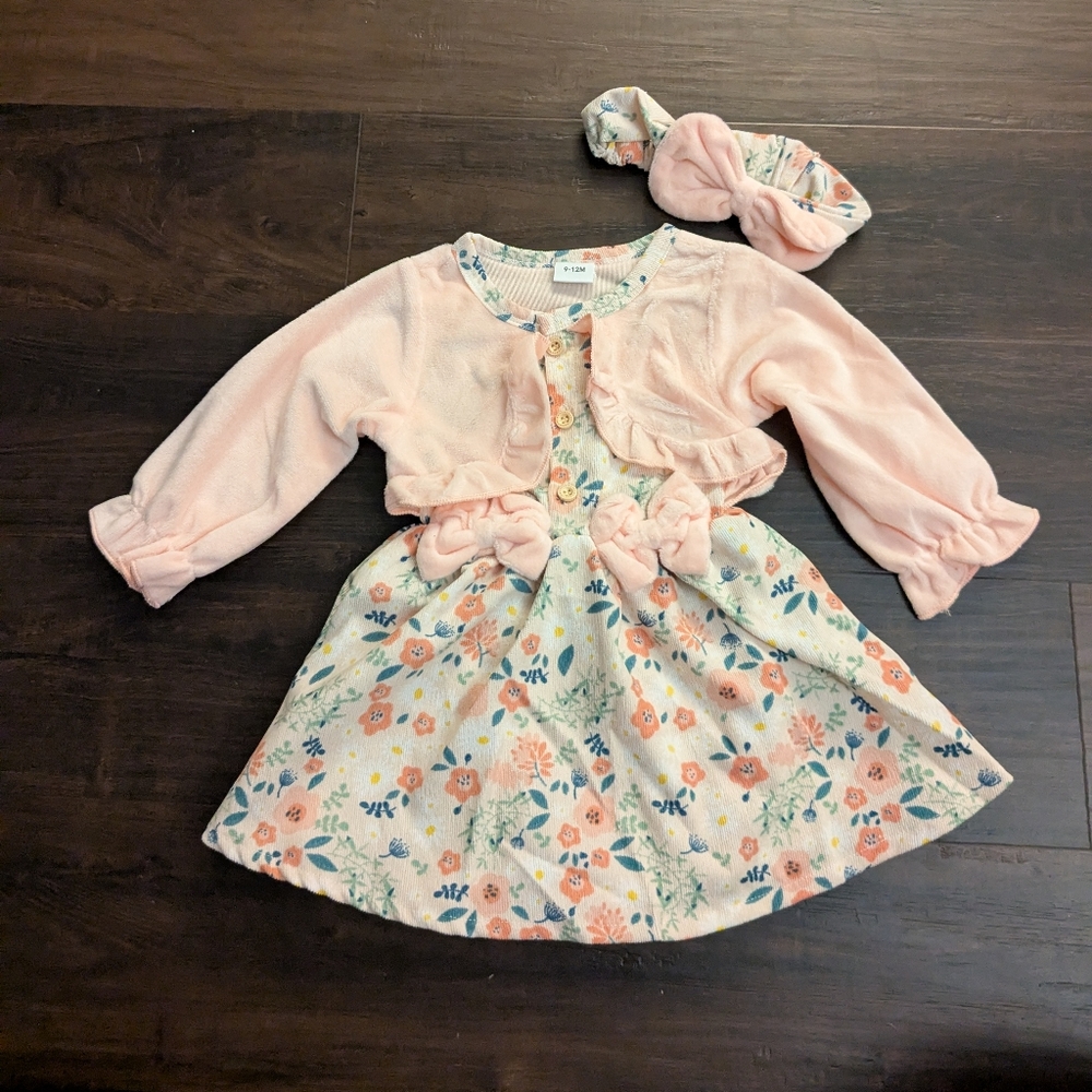 Baby girl corduroy dress
